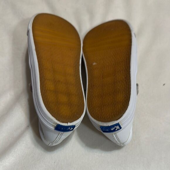 Keds White Leather t-strap Mary Jane  size 11.5 - Picture 4 of 5